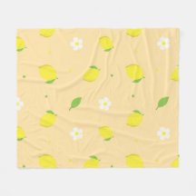 Geel Oranje Naadloos Patroon met Witte Bloemen 