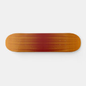 Geel-oranje-rode stippen aangepaste skateboard (Horizontaal)