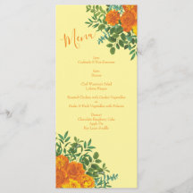 Geel Oranje Roos voor bruiloft