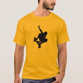 Geel Oranje skateboarden T-shirt (Voorkant)
