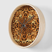 Geel Oranje Taupe Brown Hip Bohemian Bali Art (Hoek)