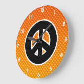 Geel Oranje vredesbord Grote Klok (Hoek)