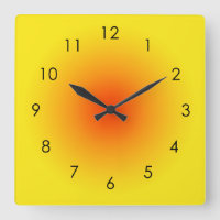 Geel Oranje Zonnegradiënt Ombre Aura