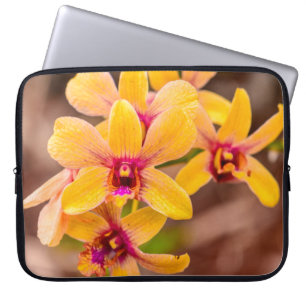 Geel orchidee, Lawai, Kauai, Hawaii Wetsuit, Laptop Sleeve