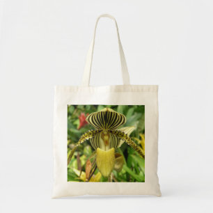 Geel orchidee met geel en zwart stremsel Tas