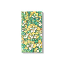 Geel orchidee Tropische bloemen