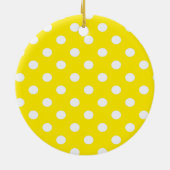 Geel Ornament Eerste Kerstmis (Achterkant)