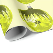 geel Ornament geel inpakpapier (Rol Hoek)