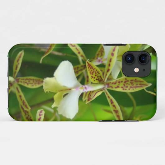 Geel Orquid Case-Mate iPhone Case (Achterkant (horizontaal))