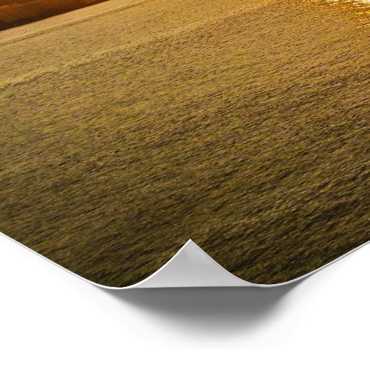 GEEL OVER DE HUDSON RIVER POSTER (Hoek)