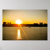 GEEL OVER DE HUDSON RIVER POSTER (Voorkant)