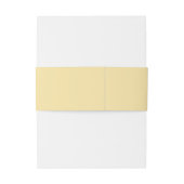 Geel paar initialen, herfstbruiloft uitnodigingen wikkel (Achterkant Voorbeeld)