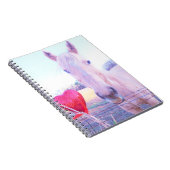 Geel paard en rood hart notitieboek (Rechterzijde)