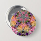 ~ Geel, Paars, roze, blauw ~ Button (Voorkant /achterkant)