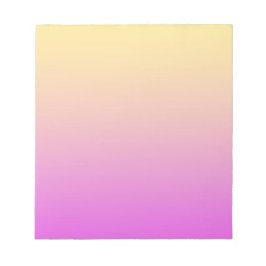 Geel Paarse Kleur Notitieblok