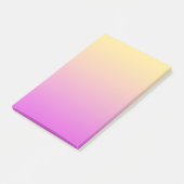 Geel Paarse Kleur Post-it® Notes (Schuin)
