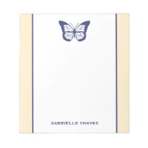 Geel & Paarse Notitieblokken Sjabloon