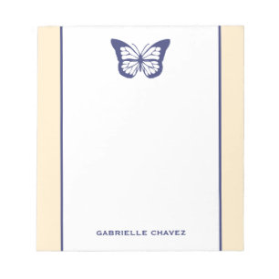 Geel & Paarse Notitieblokken Sjabloon