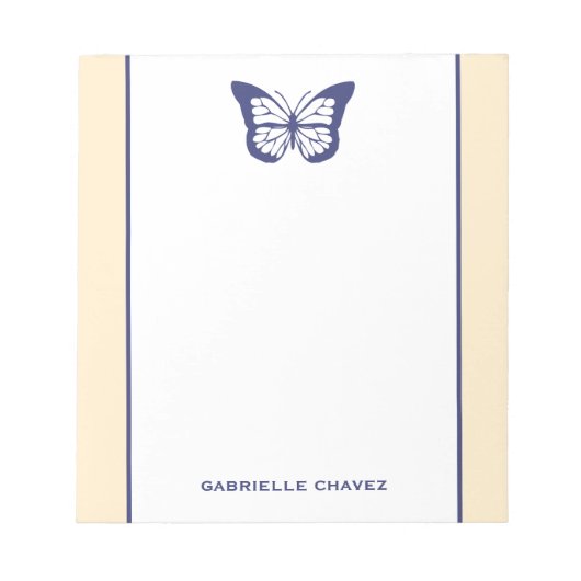 Geel & Paarse Notitieblokken Sjabloon (Voorkant)