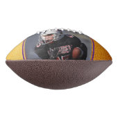 Geel Paarse Speler Naam Nummer Team Foto American Football (Gedraaid 90)