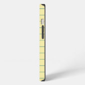 Geel Papier iPhone Hoesje (Linkerkant)