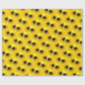 Geel papier voor gouden zonnebloempitten (Vlak)