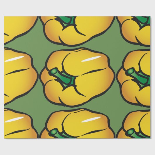 Geel papier voor rimpelvulling (Vlak)