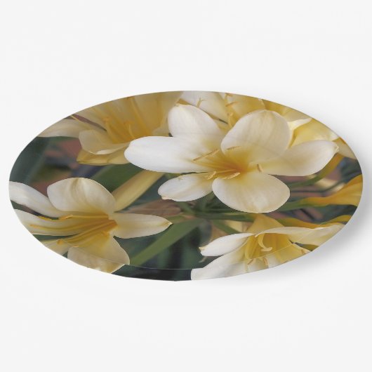 GEEL PAPIEREN BORDJE (Gekanteld)