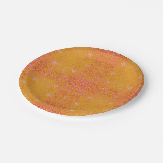 geel papieren bordje (Gekanteld)