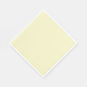 Geel papieren servetten (Hoek)