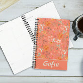 Geel patroon botanische groene naam sinaasappel pl planner