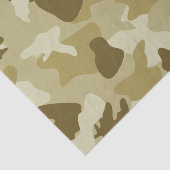 Geel patroon van camouflage tissuepapier (Detail)
