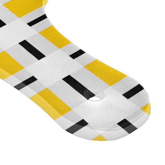 Geel patroonpatroon snijplank (Hoek)