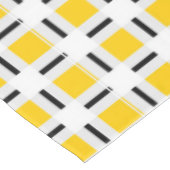Geel patroonpatroon tafelkleed (Gekanteld)