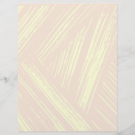 Geel & Perzik Abstract Scrapbook Papier