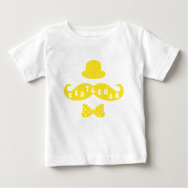 Geel Pet Mustache Casual Baby Boy T-Shirt