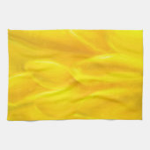 Geel petals keukenhanddoek 16 x 24 inch (Horizontaal)