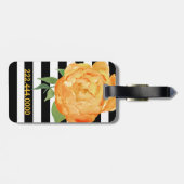 Geel Pony Custom Bagagelabel (Achterkant horizontaal)