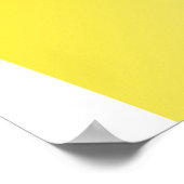 Geel Post it Note Poster (Hoek)