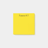 Geel Post-it® Notes (Voorkant)