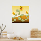 GEEL POSTER (Keuken)