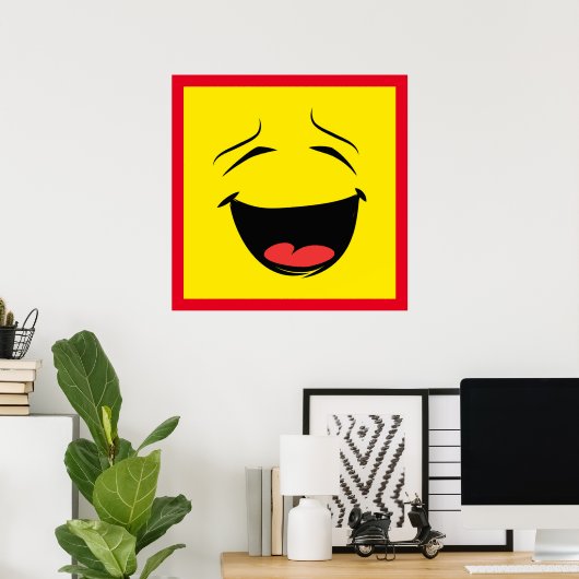 GEEL POSTER (Thuiskantoor)