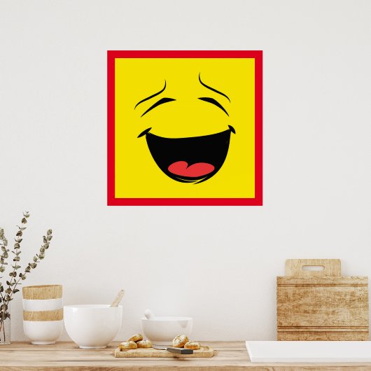 GEEL POSTER (Keuken)