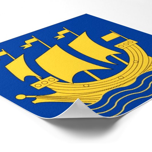 Geel Poster (Hoek)