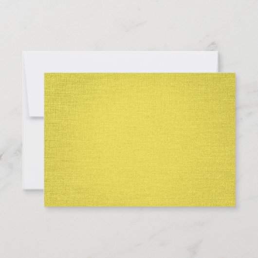 Geel pre-k Afstuderen drie Textieltextuur van Foto (Achterkant)