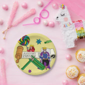 Geel Purim Bord - Megilla & Grogger (Feest)