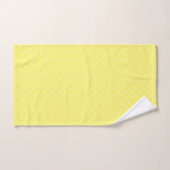 Geel Quatrefoil Bad Handdoek (Handdoek)