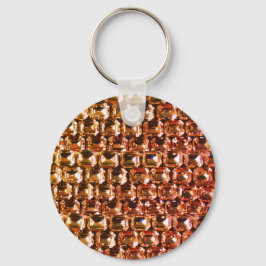Geel Rhinestone, gele diamanten, gemstone Sleutelhanger