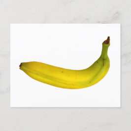 Geel rijpe bananen uit Costa Rica Foto Briefkaart