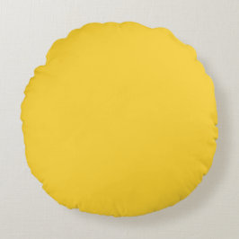 Geel Rond Kussen